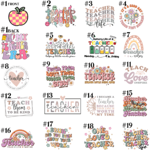 Make Your Own Teacher T-Shirt/Longsleeve