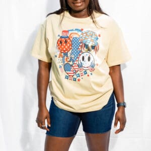 Retro 4th of July T-Shirt