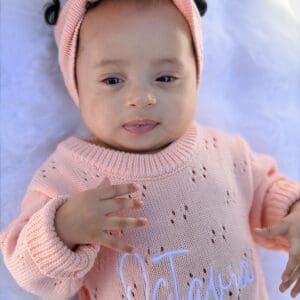 Knitted Ruffle Romper